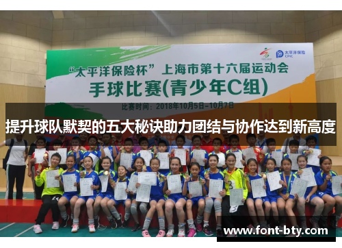 提升球队默契的五大秘诀助力团结与协作达到新高度 提升球队默契的五大秘诀助力团结与协作达到新高度